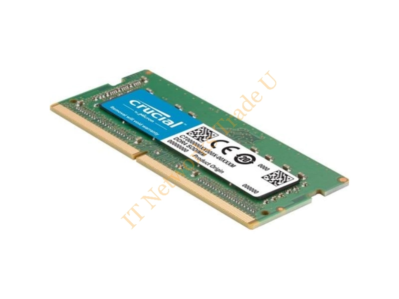 CT976349 Crucial 2GB DDR2-800MHz PC2-6400 non-ECC Unbuffered CL6 200-Pin SoDimm Dual Rank Memory Module Laptop Memory