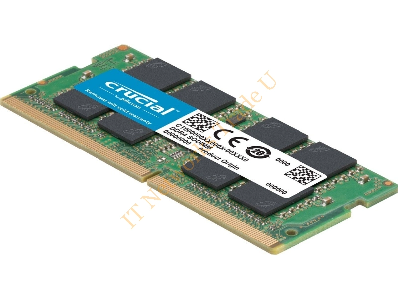 CT984558 Crucial 4GB DDR2-800MHz PC2-6400 non-ECC Unbuffered CL6 200-Pin SoDimm Memory Module Laptop Memory