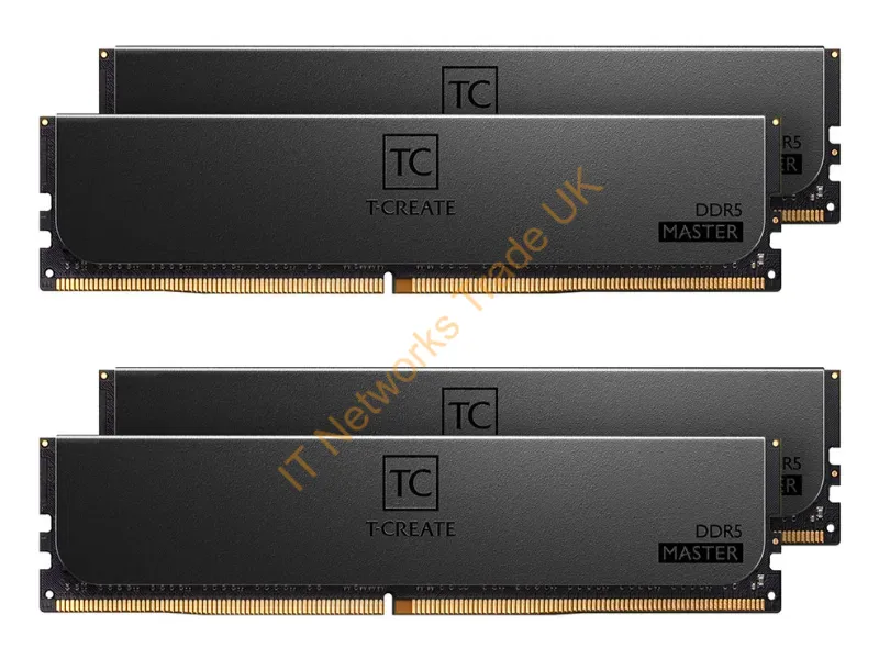 CTCMD564G6000HC32AQC01 - Team Group T-Create Master(Bk) Ddr5 R-Dimm 64Gb(16Gbx4) 6000 Cl32-39-39-84 1.4V