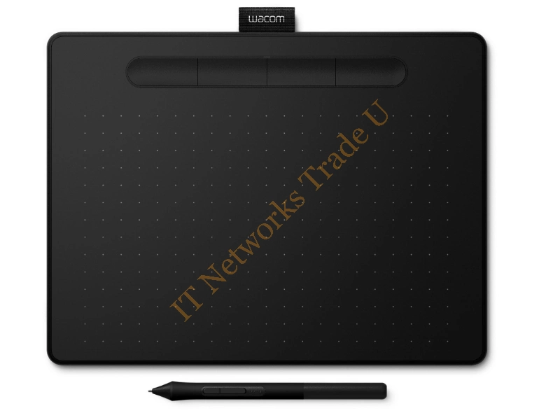 CTL-6100WLK-N - Wacom Intuos M Bluetooth 2540lpi 216 x 135mm USB/Bluetooth Black graphic tablet Cable