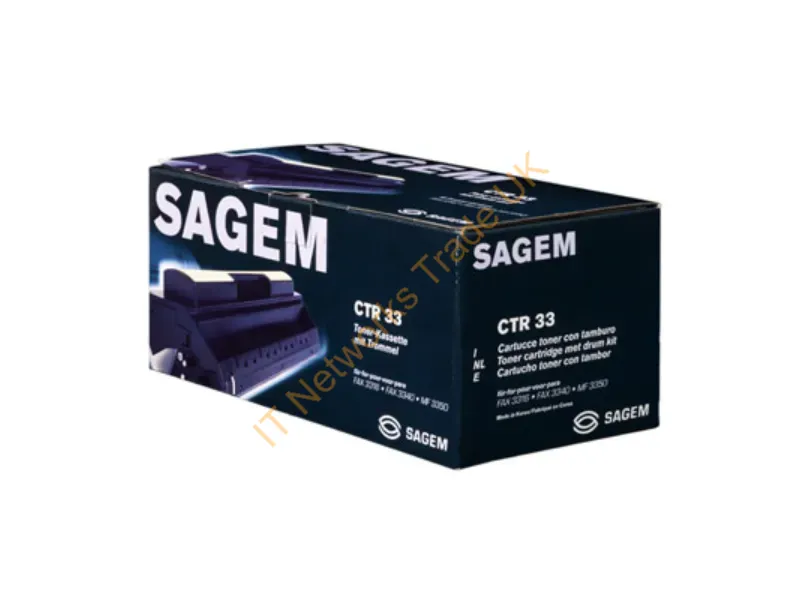 Sagem CTR33 (906115311511) Toner black, 5K pages Accessory