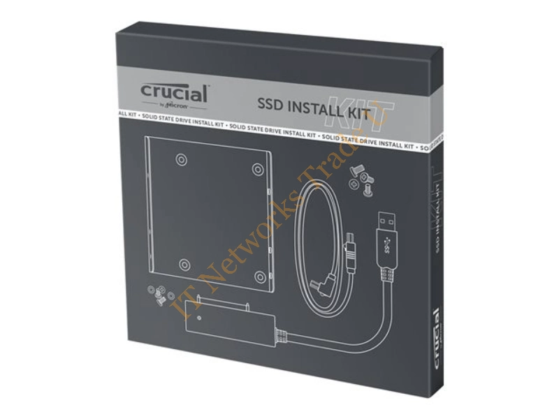 CTssdINSTALLAC Crucial Install Kit for 2.5-inch Solid State Drive SSD Accessory