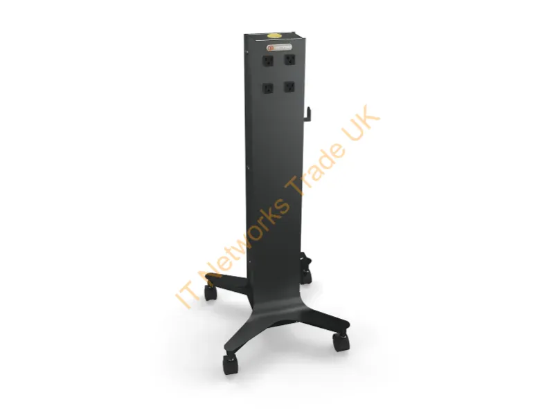 CTWR800-CK - Bretford Cube Tower Charcoal Indoor