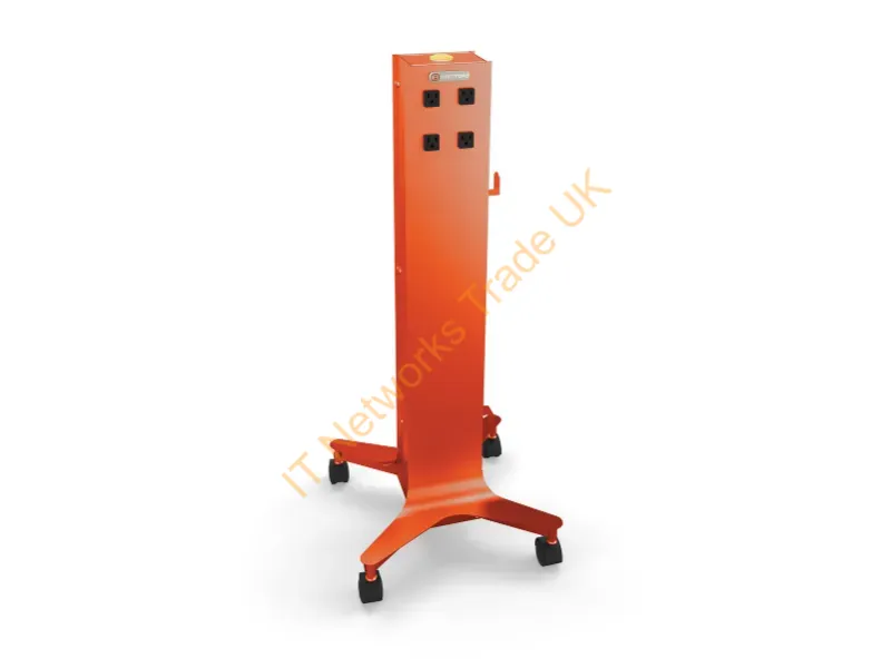 CTWR800-TAG - Bretford Cube Tower Orange Indoor