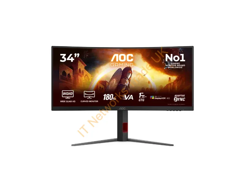 CU34G4CA - AOC 34 VA MONITOR SPK CURVED CU34G4CA