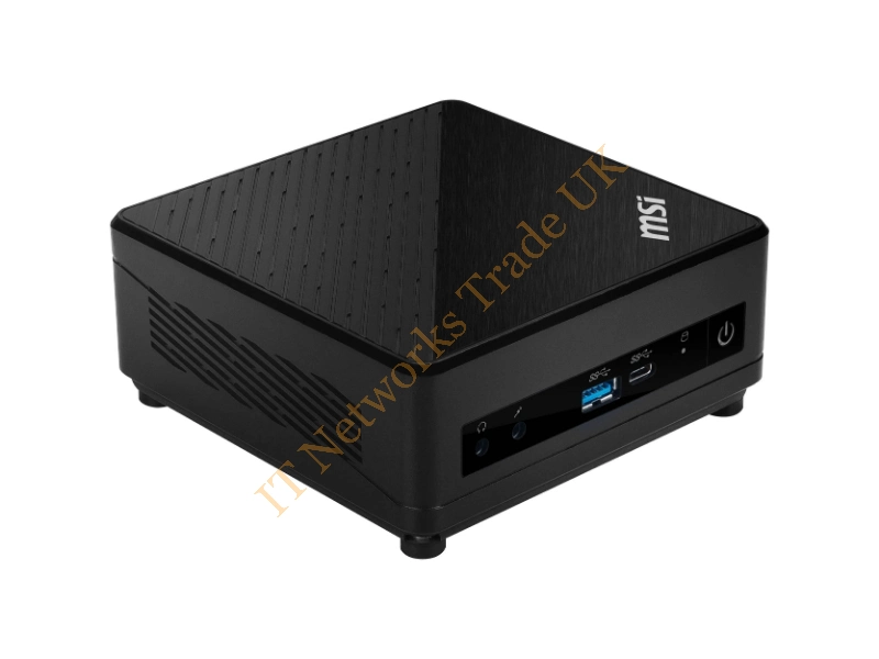 CUBIN8010US MSI CubiN-8GL-010US Intel -Pentium N5000 1.1GHz/ 4GB DDR4/ 500GB HDD + 32GB SSD/ Windows 10 Pro Desktop PC (Black) Desktop System