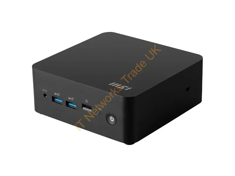 CUBINUC1MG-001EU - MSI Cubi NUC 1MG-001EU PC/workstation Intel Core 7 150U 16 GB DDR5-SDRAM 1 TB SSD Windows 11 Pro Mini PC Black