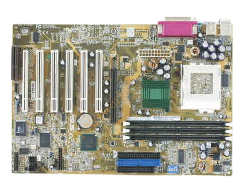 CUSL2-C ASUS Motherboard + Intel Pentium III CPU + HSF I/O Plate REv 1.02
