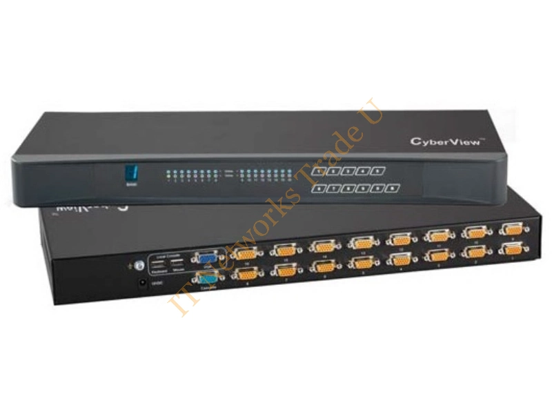 CV-S801W - Austin Hughes Electronics Ltd CV-S801W 1U Black Network KVM Switch