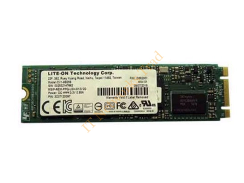CV1-8B256 Lite On CV1 Series 256GB Multi-Level Cell (MLC) SATA 6Gb/s High Performance M.2 2280 Solid State Drive SSD Storage