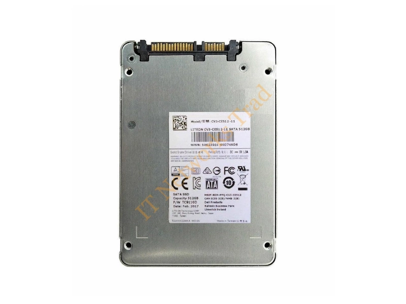 CV3-CE512-11 Lite On CV3 Series 512GB Multi-Level Cell (MLC) SATA 6Gb/s 2.5-inch Solid State Drive SSD Storage