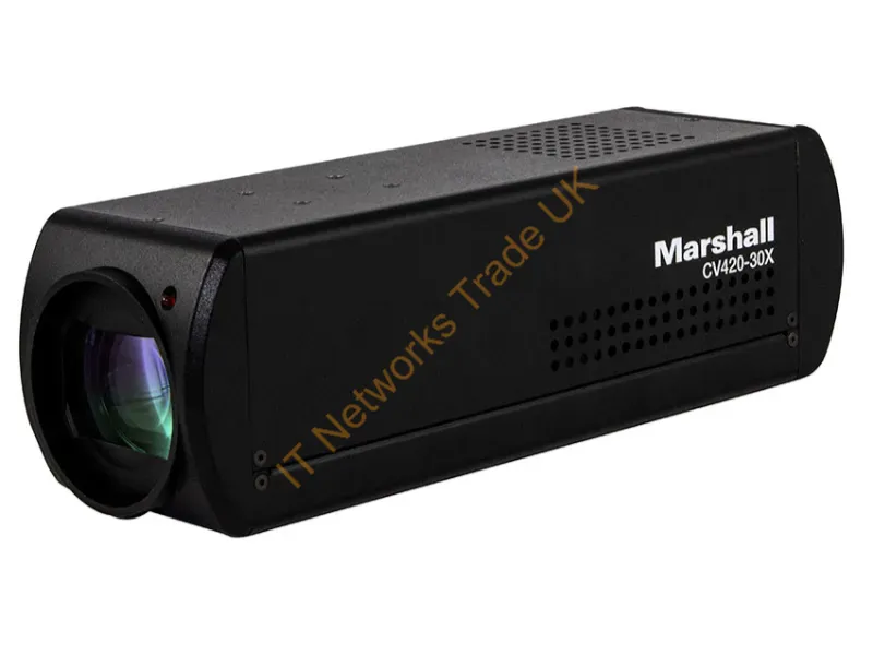 CV420-30X - Marshall Electronics Cv420-30X Video Conferencing Camera 8.5 Mp Black 3840 X 2160 Pixels 60 Fps 1/2.5"