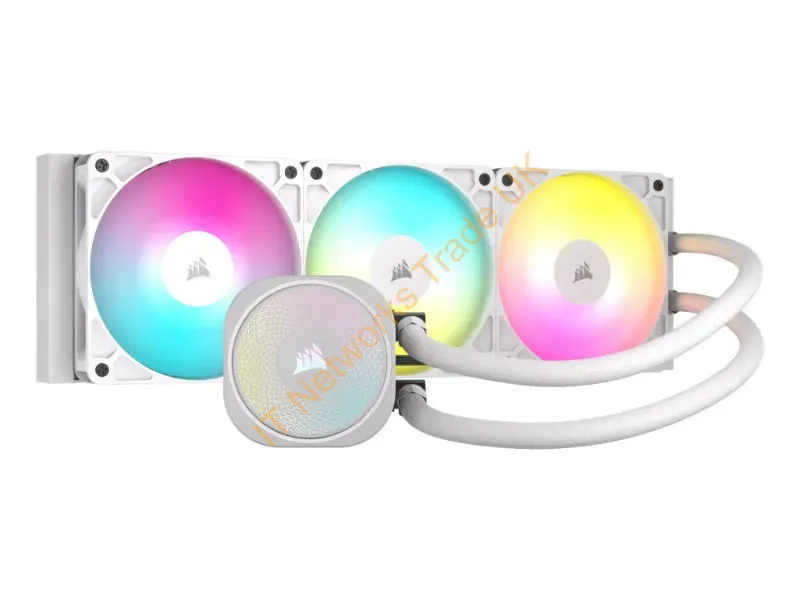 CW-9060095-WW - Corsair Nautilus 360 Rs Argb Liquid Processor All-In-One Liquid Cooler White 1 Pc(S)