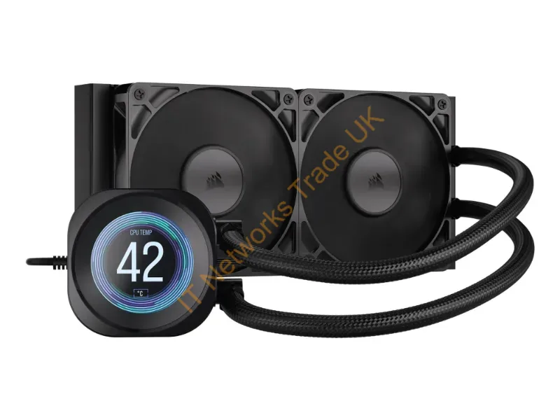 CW-9061031-WW - Corsair Nautilus 240 Rs Lcd Processor All-In-One Liquid Cooler 4.72" (12 Cm) Black 1 Pc(S)