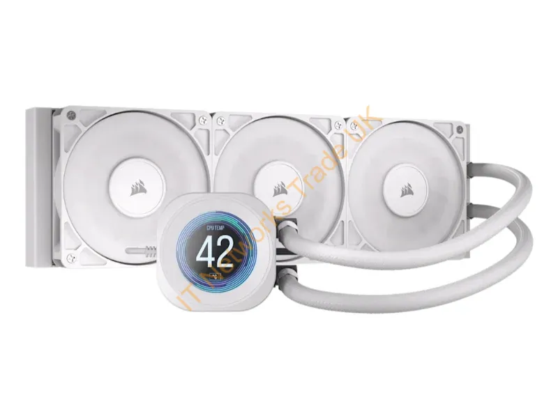 CW-9061034-WW - Corsair Nautilus 360 Rs Processor All-In-One Liquid Cooler 4.72" (12 Cm) White