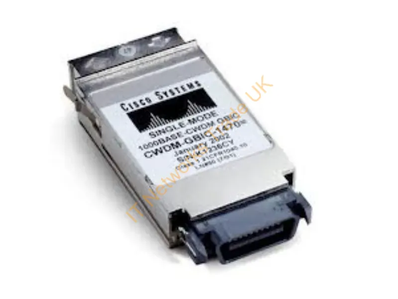 Cisco REMAN 1000BASE-CWDM 1470 NM GBIC Transceiver Module