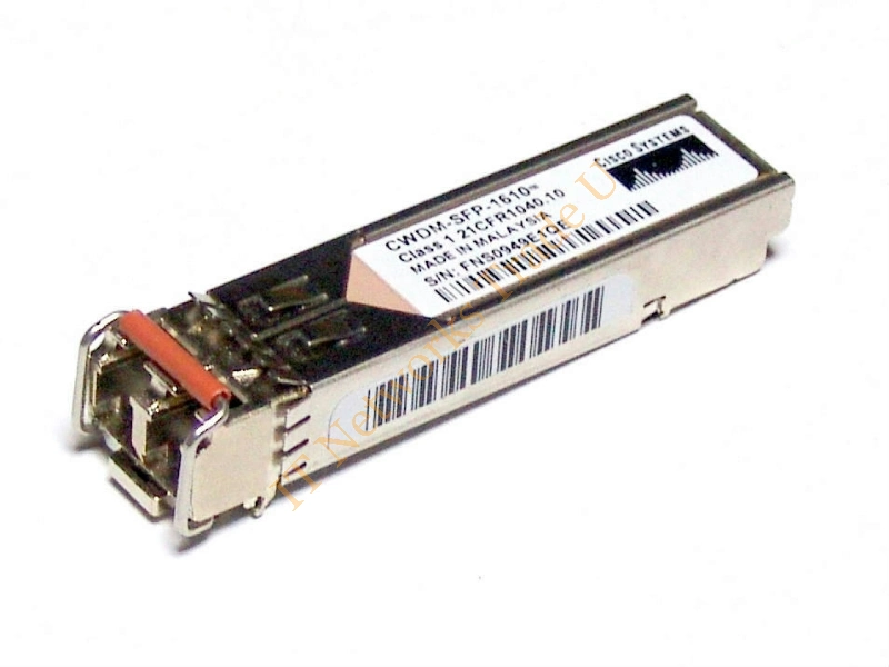 CWDM-SFP-1610 Cisco Single-mode 1Gbps 1000Base-CWDM Fibre Channel Fiber 80km 1610nm Duplex LC Connector SFP Transceiver Module
