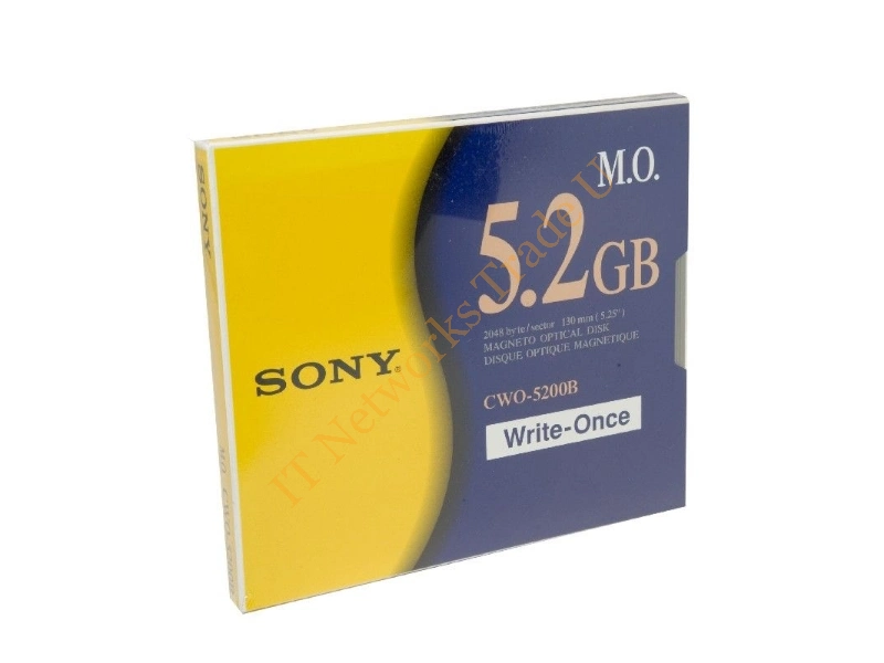 CWO-5200B Sony 5.2GB WORM Magneto Optical Disk 2024 B/S