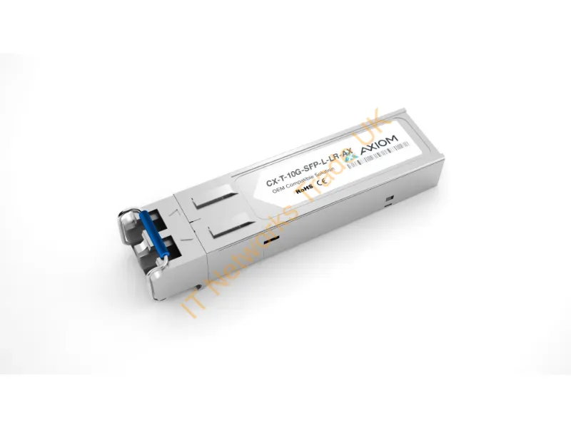 CX-T-10G-SFP-L-LR-AX - Axiom Cx-T-10G-Sfp-L-Lr-Ax Network Transceiver Module Fiber Optic 10000 Mbit/S Sfp+ 1310 Nm