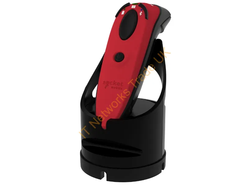 CX4682-3965 - Socket Mobile Mobile, Durascan D764, Specialty Dpm Barcode Reader, Red  & Charging Dock