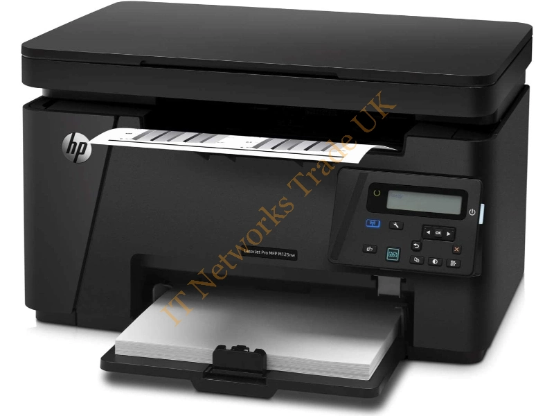 CZ173A HP LaserJet Pro M125nw 150-Sheet 21 ppm 600 x 600 dpi All-in-One Wireless Laser Printer