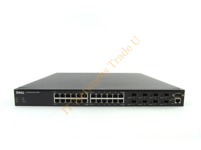 D0801 Dell PowerConnect 3324 24-Port 10/100 Ethernet Network Switch
