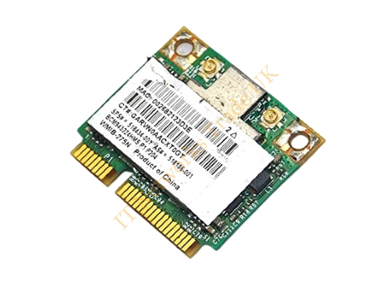 D10709-003 HP Mini PCI 802.11B/G Wi-Fi Wireless LAN (WLAN) Network Interface Card for NC4000/NC4010/NC6000 Series Notebooks Wireless LAN Card