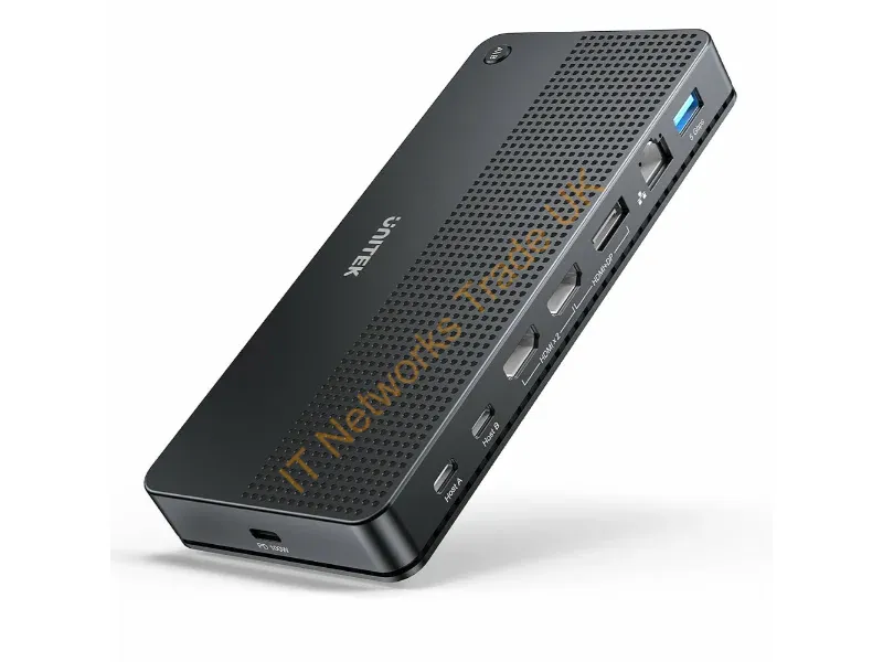 D1103A01 - UNITEK D1103A01 laptop dock/port replicator Wired USB4 Black