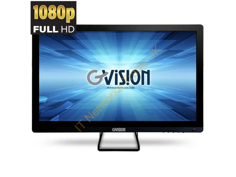 D22ZD-A2-45P0-1YEAR - Gvision D22Zd-A2-45P0 Digital Signage Flat Panel 21.5" Led 250 Cd/M Full Hd Black Touchscreen