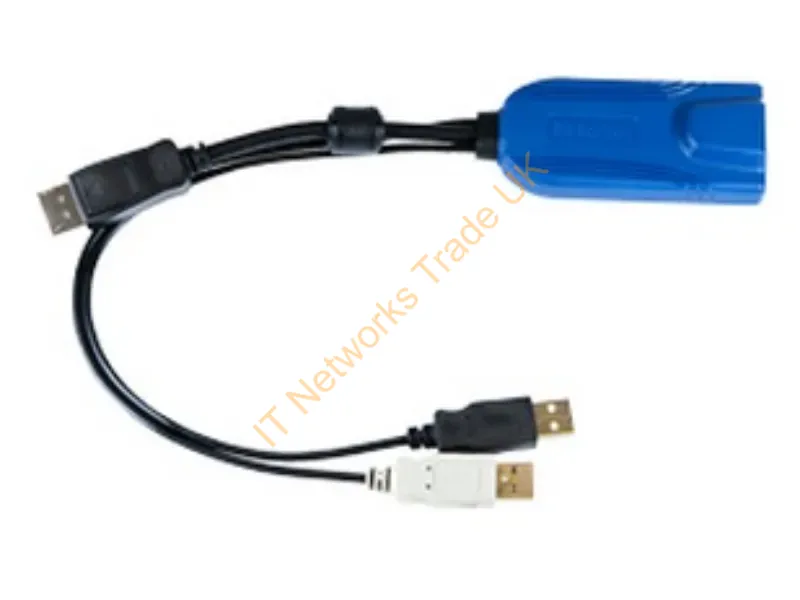 D2CIM-DVUSB-DP - Raritan D2Cim-Dvusb-Dp Kvm Cable Black, Blue