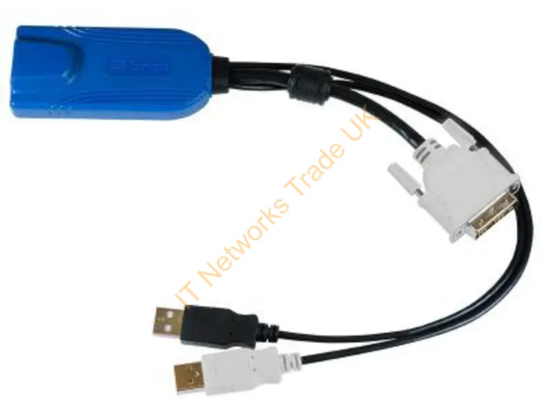 D2CIM-DVUSB-DVI - Raritan Digital Dvi-D, Usb Cim Kvm Cable Multicolor, Black 11.8" (0.3 M)