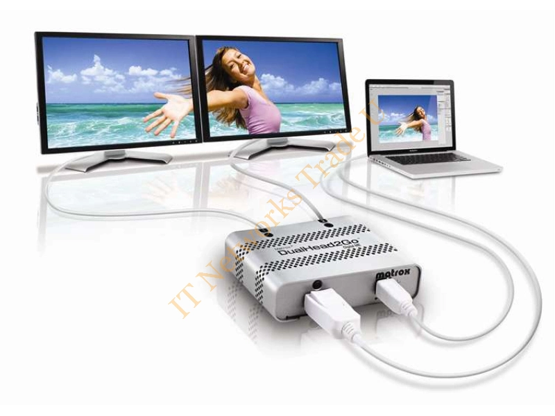D2G-DP2D-MIF - Matrox DualHead2Go Digital ME DisplayPort/DVI Monitor Accessory