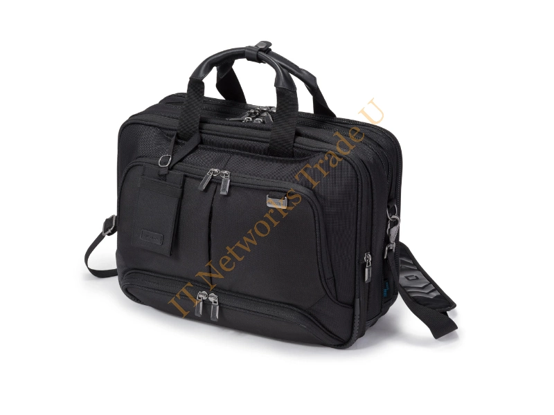 Dicota Top Traveller Twin PRO 15.6" Messenger case Black Accessory