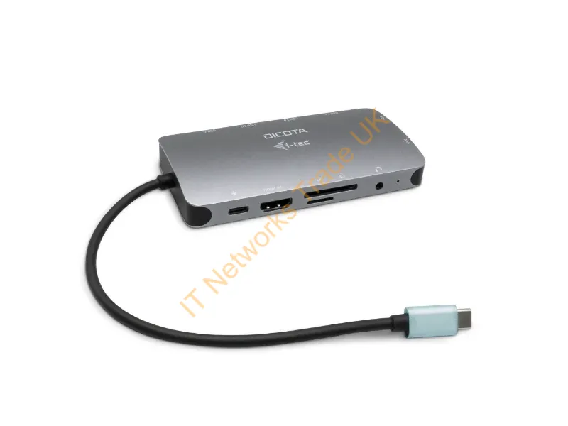 D31955 - DICOTA D31955 laptop dock/port replicator Wired USB Type-C Anthracite