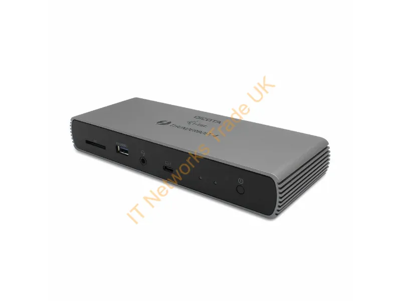D32006-UK - DICOTA D32006-UK laptop dock/port replicator Wired Thunderbolt 4 Anthracite