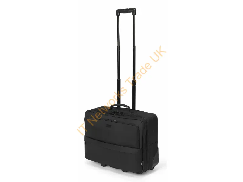 D32036-RPET - DICOTA D32036-RPET laptop case 43.9 cm (17.3") Trolley case Black