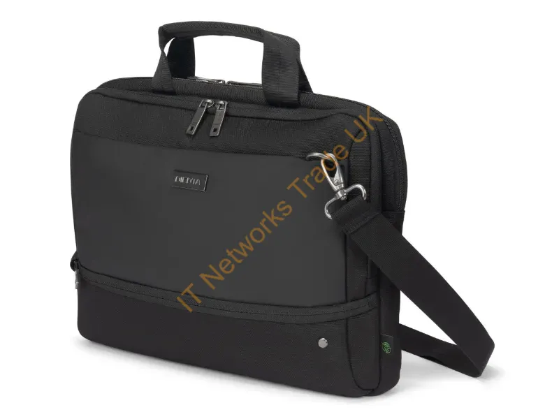 D32172-RPET - DICOTA D32172-RPET laptop case 35.6 cm (14") Briefcase Black