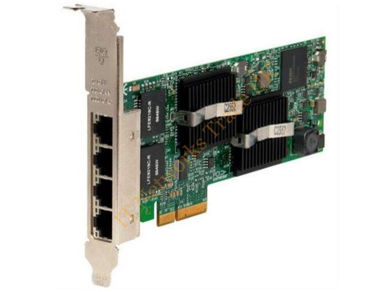 D35033-004 Intel PRO/1000 GT Quad-Port 1Gb/s RJ-45 Gigabit Ethernet PCI-X Network Adapter