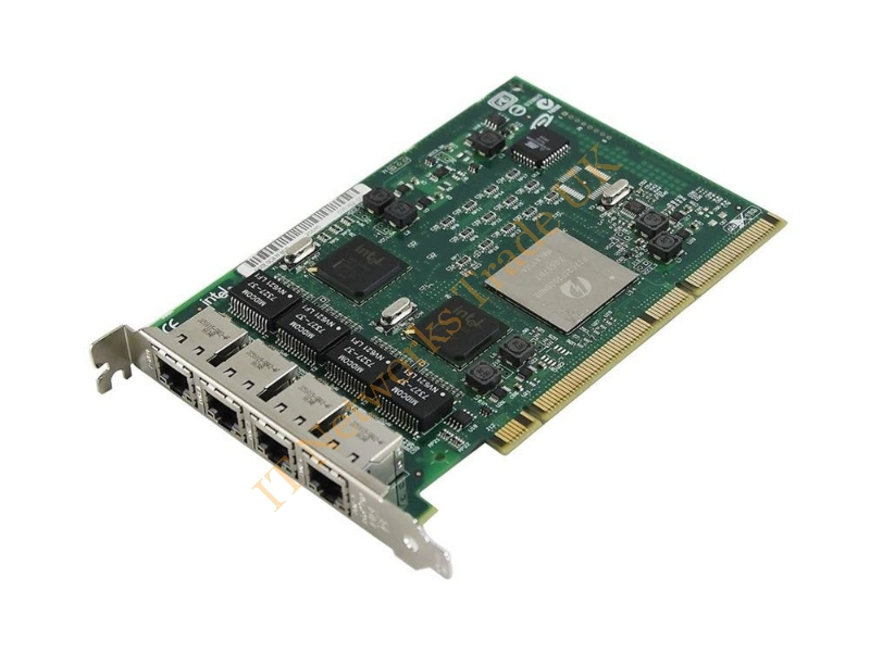 D35392-004 Intel PRO/1000 GT Quad-Port PCI-X Gigabit Network Interface Card