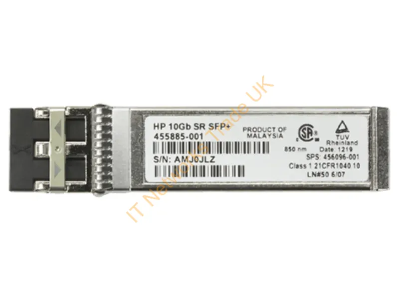 D3B57AV HP 10Gbps 10GBase-SR Multi-mode Fiber 850nm LC Connector SFP+ Transceiver Module