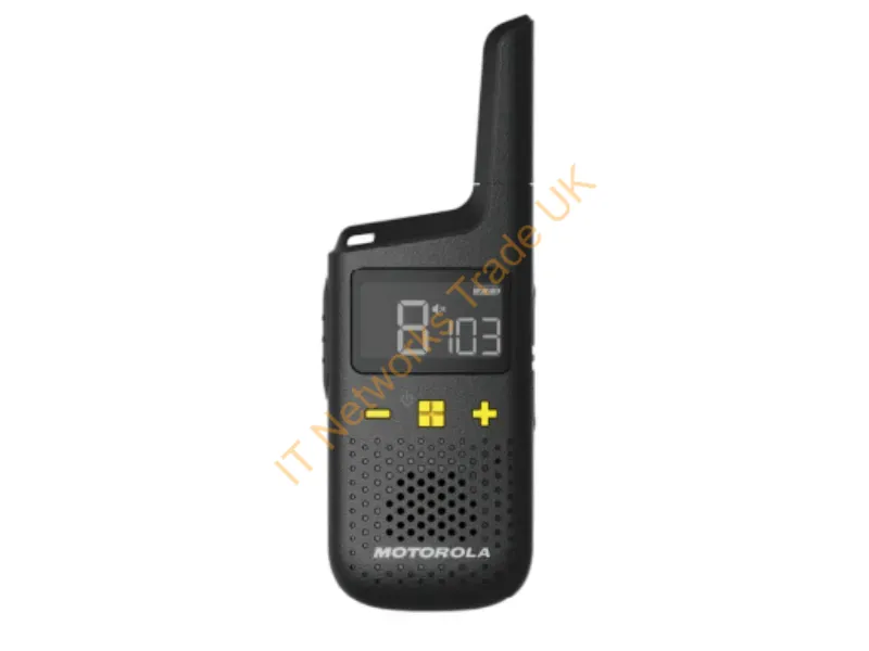 D3P01610BDLMAW - Motorola D3P01610BDLMAW two-way radio 16 channels 446.0-446.2 MHz Black