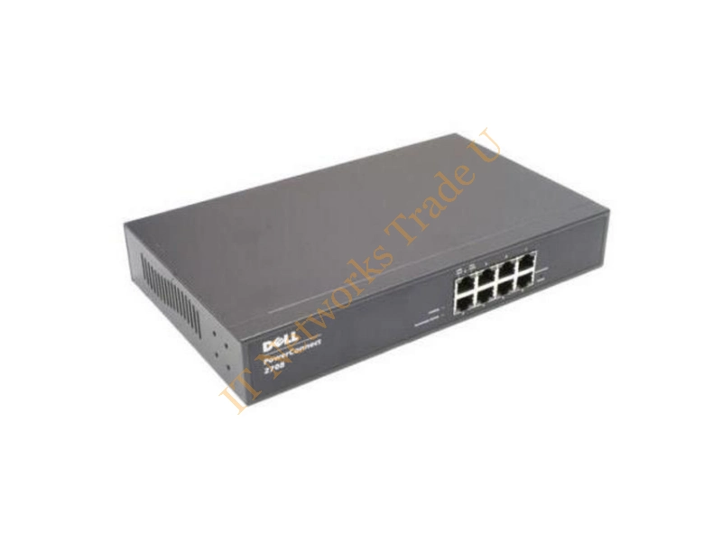 D5691 Dell Powerconnect 2708 8-Ports 10/100 Gigabit Managed Network Switch