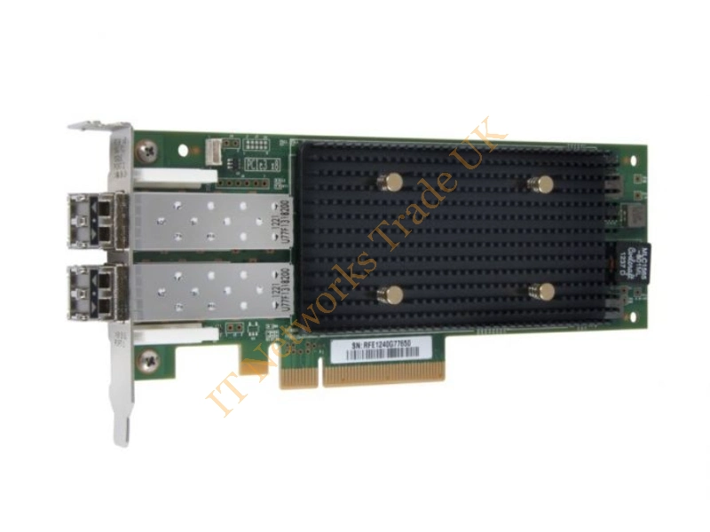 D63K0 Dell Emulex LPe16002B Dual Port 16Gb Fibre Channel Host Bus Adapter Fiber Channel Controller