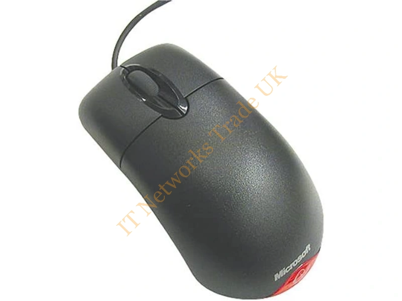 D66-00069 Microsoft 3 Buttons Optical PS2/USB Mouse (Black)