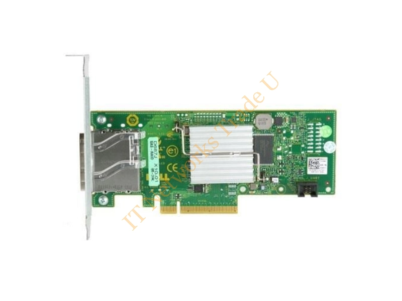 D687J Dell H200E 6Gb/s SAS Non RAID PCI Express Dual External Port HBA Raid Controller