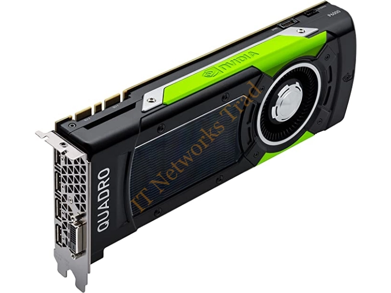 D6RKR Dell 24GB nVidia Quadro P6000 4x DisplayPort Dual DVI-D Video Graphics Card