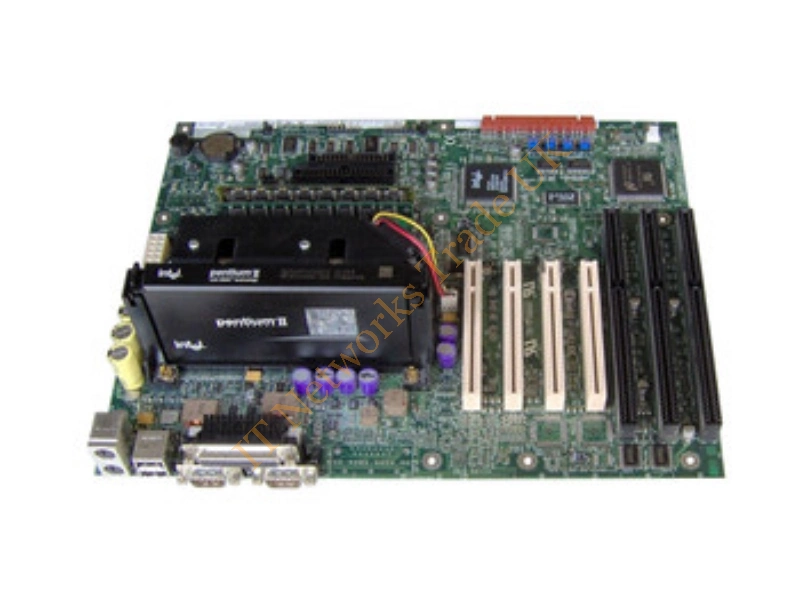 D7580-69001 HP Brio BA ATX PGA370 Motherboard (System Board) with 3 PCI and 1 ISA Slot and Integrated Video Desktop Motherboard