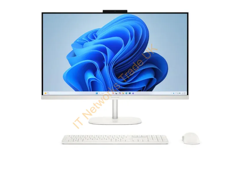 D82L6EA#ABU - HP OmniStudio All-in-One Desktop 27-cu0010na PC Intel Core 5 120U 68.6 cm (27") 1920 x 1080 pixels 8 GB DDR5-SDRAM 512 GB SSD Windows 11 Home Wi-Fi 6 (802.11ax) White