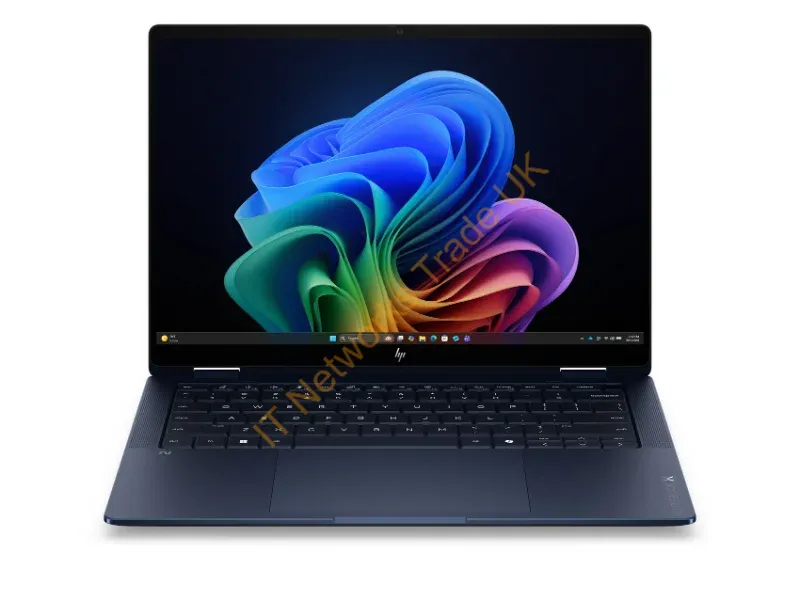 D82PBET#ABU - HP EliteBook X Flip G2i 14 inch Notebook Next Gen AI PC Copilot+ PC Intel Core Ultra X7 358H Hybrid (2-in-1) 35.6 cm (14") Touchscreen WUXGA 32 GB LPDDR5x-SDRAM 512 GB SSD Wi-Fi 7 (802.11be) Windows 11 Pro Blue