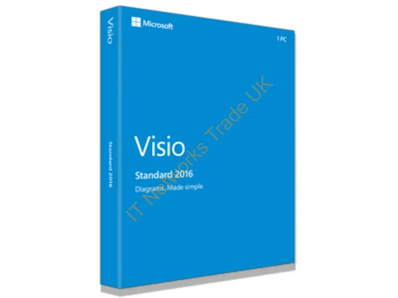 D86-05692 - Microsoft Visio Standard 2016, 1u Graphic editor Open Value License (OVL) 1 license(s) 1 year(s)